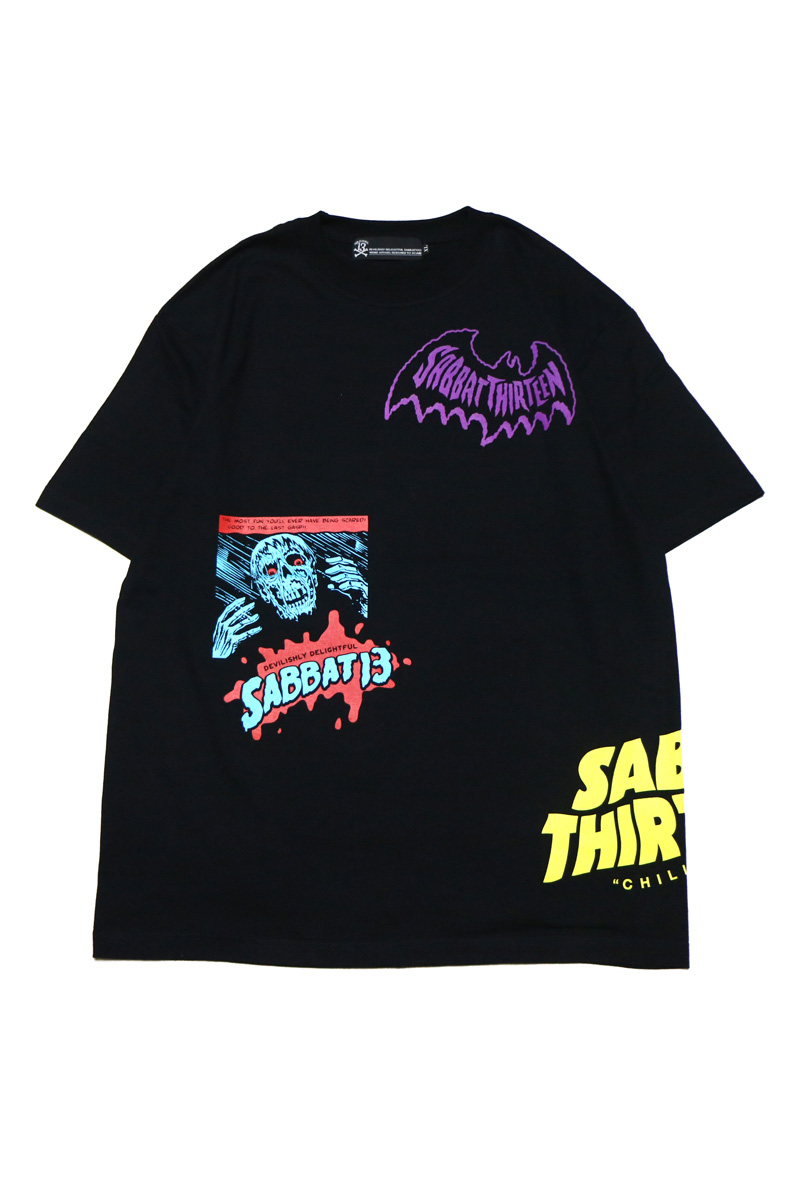 SABBAT13 HODGE PODGE T BLACK