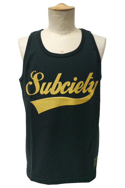 Subciety TANK TOP-GLORIOUS- BLK/GLD