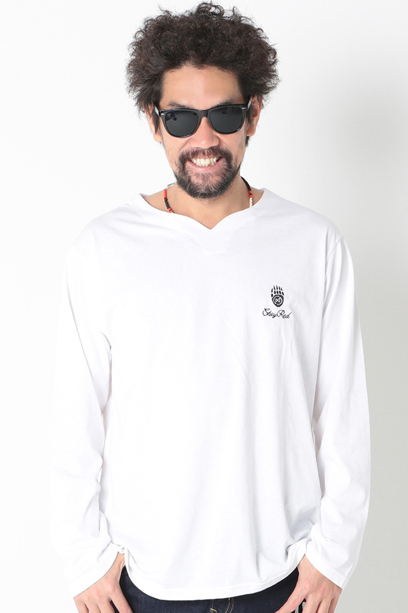 ANIMALIA AN21S-CS02 Calamity Jane L/S - SKUNK PAW WHITE