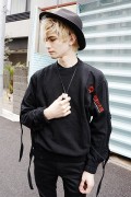 PARADOX - STRING SHOULDER SWEAT (BLACK)