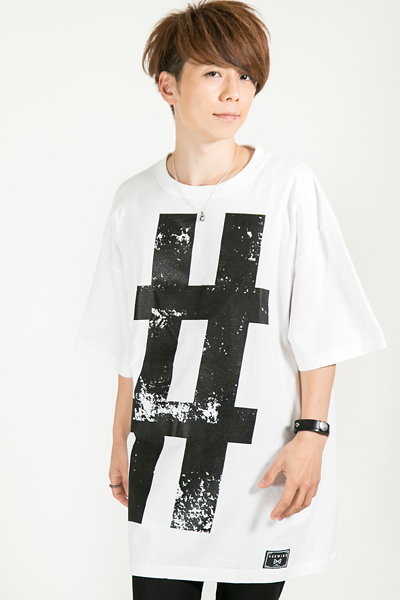 HEDWiNG Big Hashtag〝#〟 T-shirt White