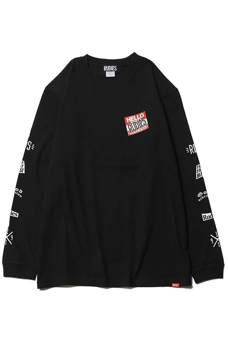 RUDIE'S (ルーディーズ) HELLO LS-T BLACK