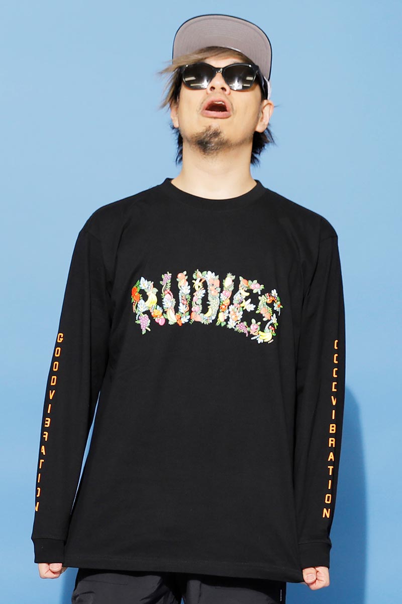 RUDIE'S (ルーディーズ) VITAMIN PHAT LS-T BLACK
