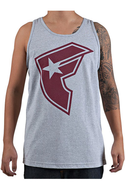 FAMOUS STARS AND STRAPS OG BOH MENS TANK GRY