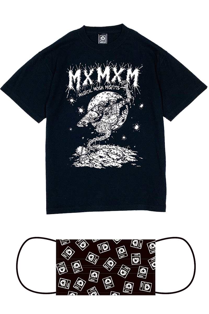 MAGICAL MOSH MASK ZOMBIE SET WHITE