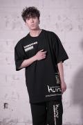 KAVANE Clothing "HYPOTHESIS"OVERSIZE CUTSEW(Blk)