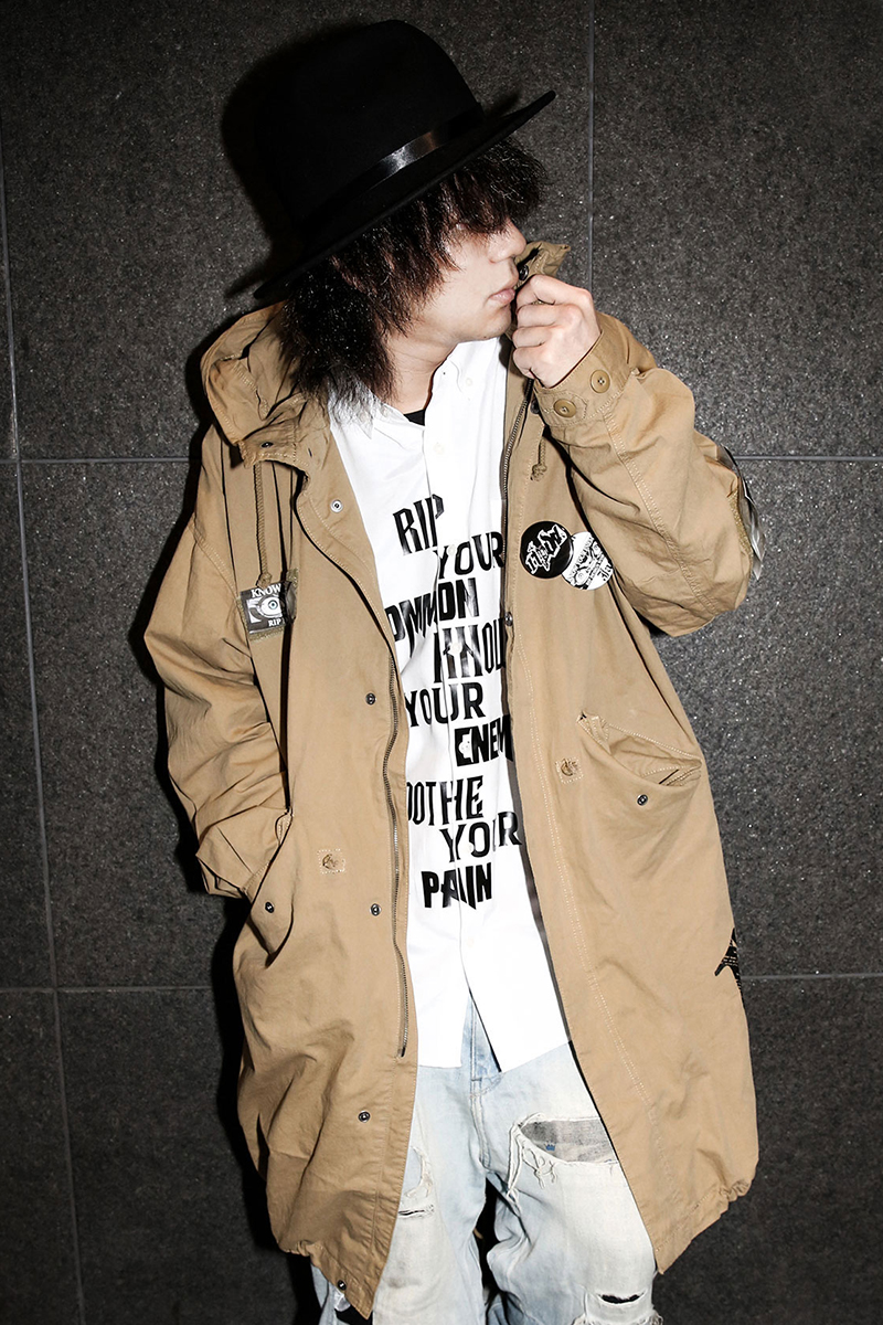 RIP DESIGN WORXX Rest in Punk モッズコート SAND BEIGE