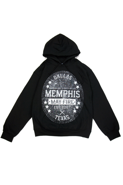 MEMPHIS MAY FIRE Crest Black Hooded