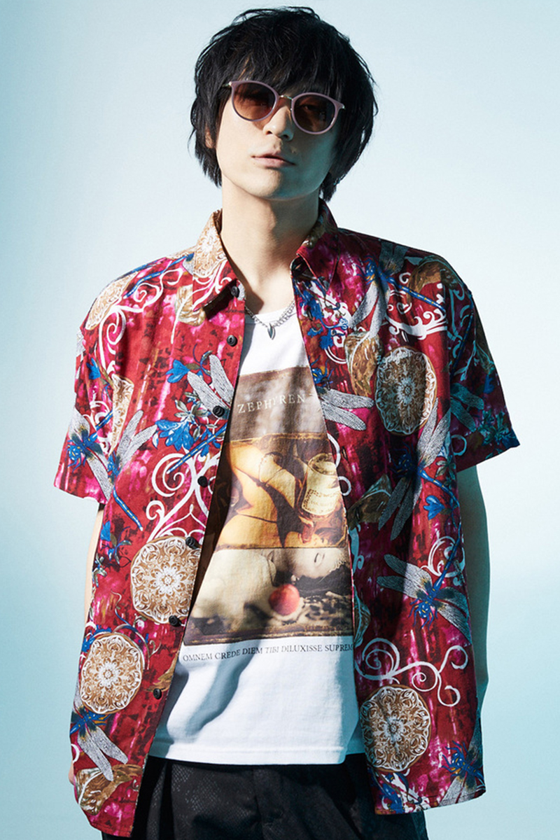 Zephyren(ゼファレン) BIG SHIRT S/S - Resolve - RED / DRAGONFLY