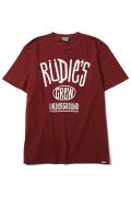 RUDIE'S DRAWING-T BURGUNDY