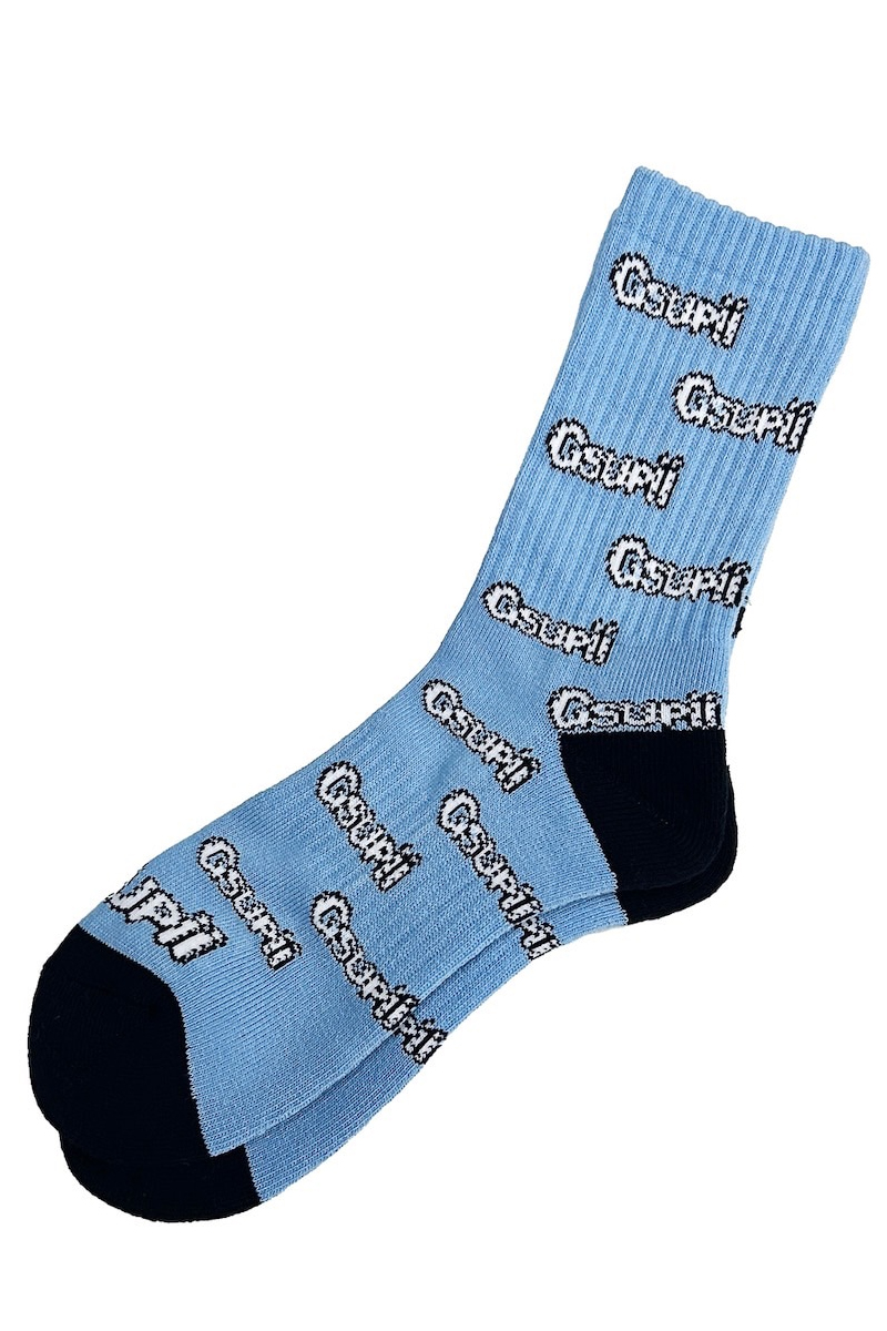 【予約商品】Gsupii (グスピー) モコモコ SOX - Blue