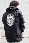 VIRGO  Big neck sell hoodie BLACK