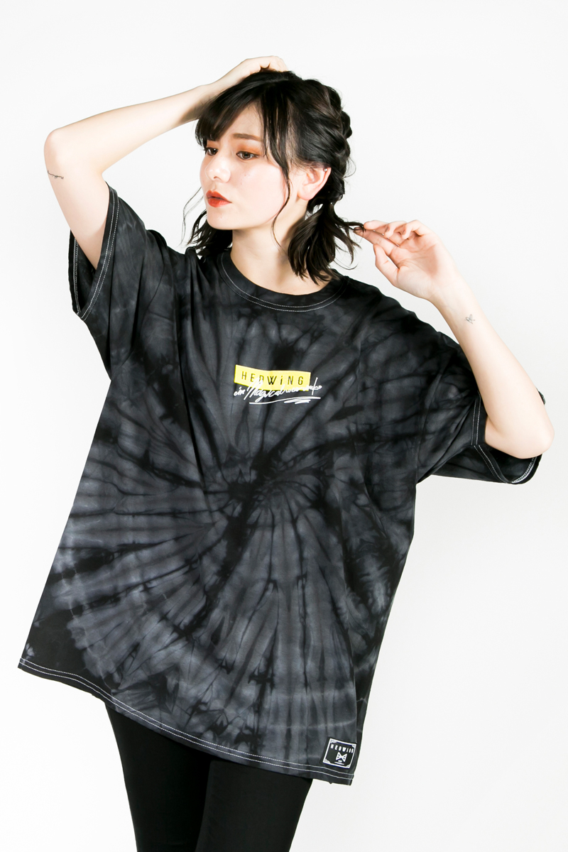 HEDWiNG HD1-018 “Pierre” Tie-dye T-shirt Black