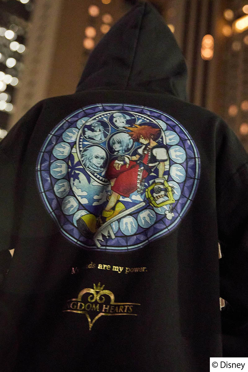 【予約商品】KINGDOM HEARTS×Subciety(サブサエティ) ダイブ・トゥ・ハート zip hoodie