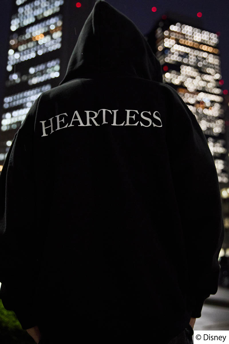 【予約商品】KINGDOM HEARTS×Subciety(サブサエティ) HEARTLESS zip hoodie