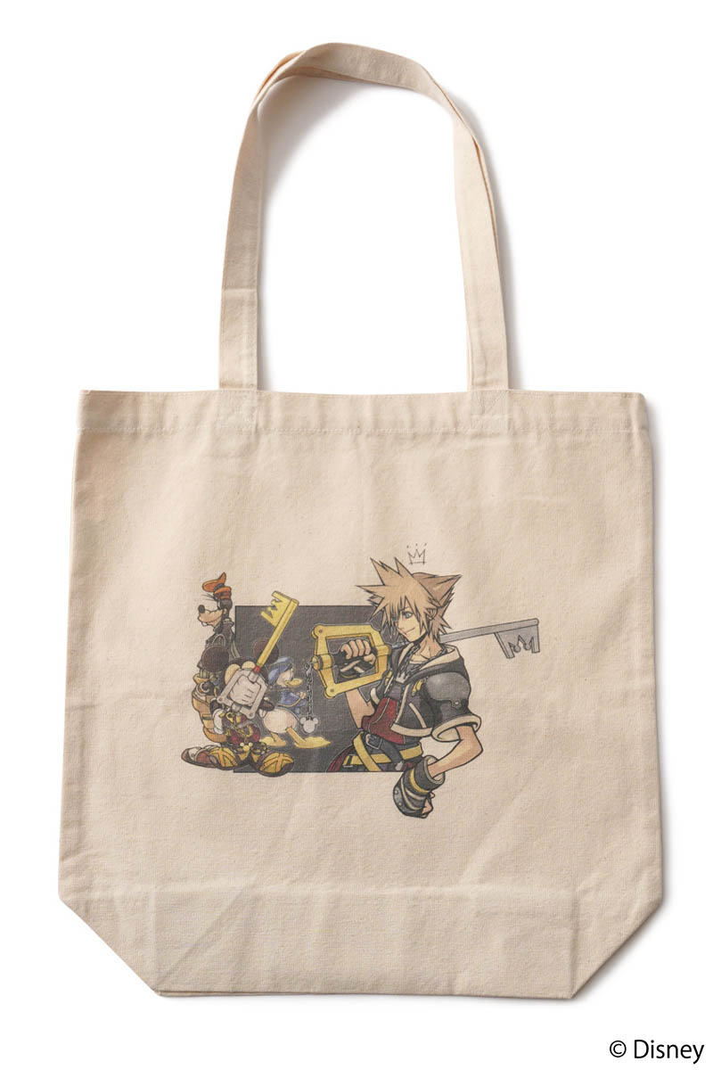 【予約商品】KINGDOM HEARTS×Subciety(サブサエティ) tote bag - White