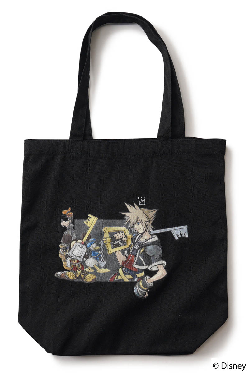 【予約商品】KINGDOM HEARTS×Subciety(サブサエティ) tote bag - Black
