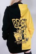 NieR (ニーア) TWO-TONE DOUBLE ZIP PARKA 【YELLOWxBLACK】