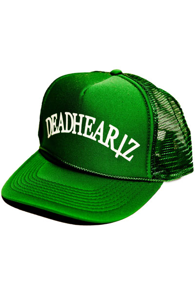 DEADHEARTZ MESH CAP GREEN