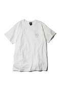 TOY MACHINE TMS20ST2 LOGO GRADATION EMBRO SS TEE WHITE