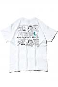 TOY MACHINE (トイマシーン)　TMPEST29 TALLY HO SS TEE WHITE