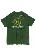 TOY MACHINE (トイマシーン)　TRANSMISSIONATOR EMBROIDERY SS TEE F.GREEN