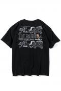 TOY MACHINE (トイマシーン)　TMPEST29 TALLY HO SS TEE BLACK