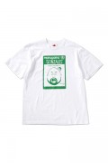 PUNK DRUNKERS [PDSx丸山ゴンザレス]まるゴンTEE WHITE