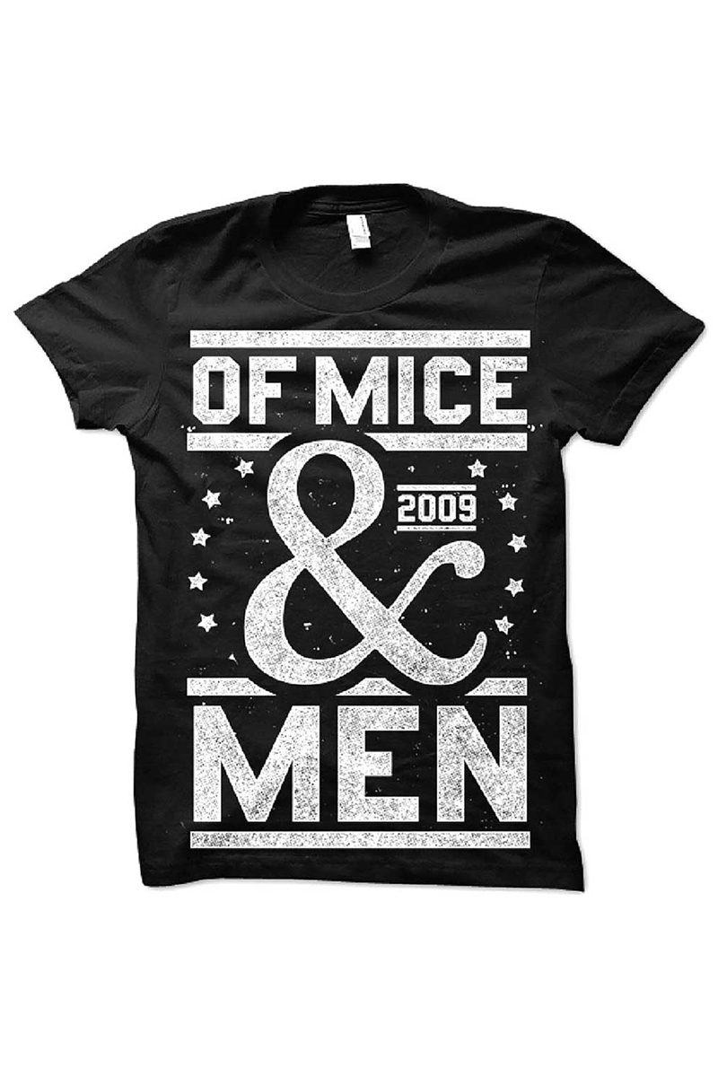 OF MICE & MEN UNISEX TEE: CENTENNIAL