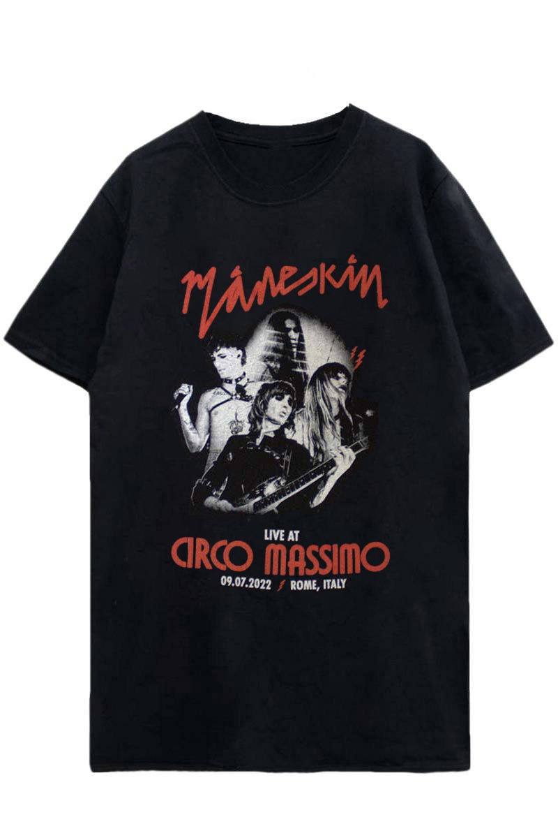 MÅNESKIN UNISEX T-SHIRT: LIVE AT CIRCO MASSIMO 2022 POSTER (EX-TOUR) / ロックファッション / バンドTシャツ のGEKIROCK CLOTHING MÅNESKIN UNISEX T-SHIRT: LIVE AT CIRCO MASSIMO 2022 POSTER (EX-TOUR) / ロックファッション / バンドTシャツ のGEKIROCK CLOTHING