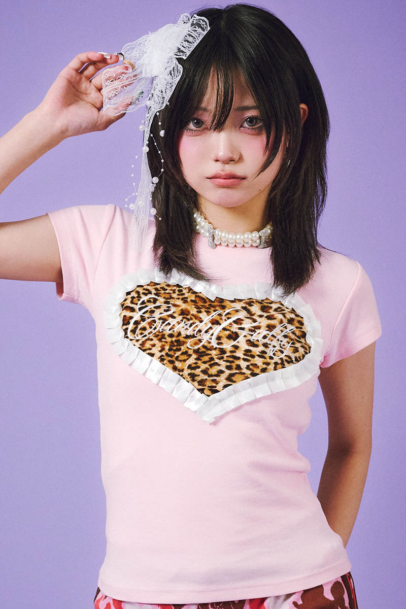 【予約商品】GALFY (ガルフィー) らぶりぃチビT - Pink