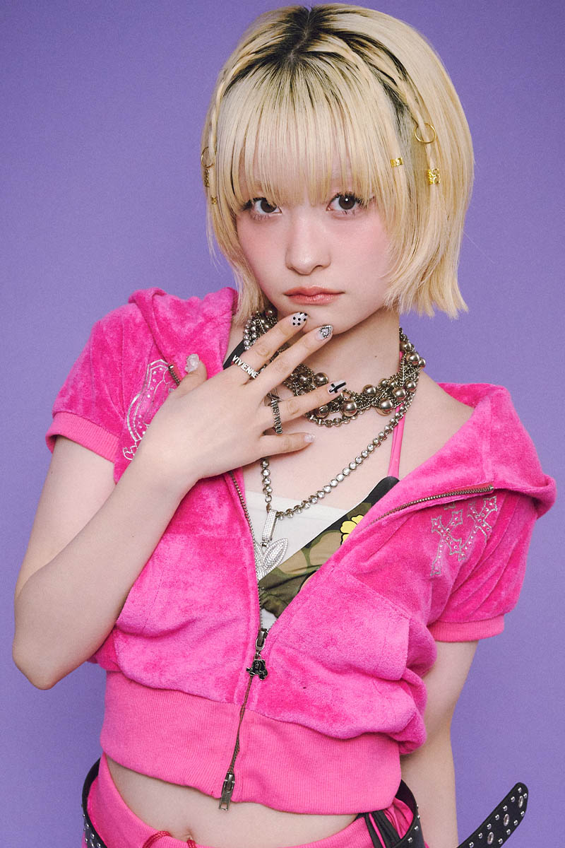 【予約商品】GALFY (ガルフィー) VIVI★GALパーカー - Pink