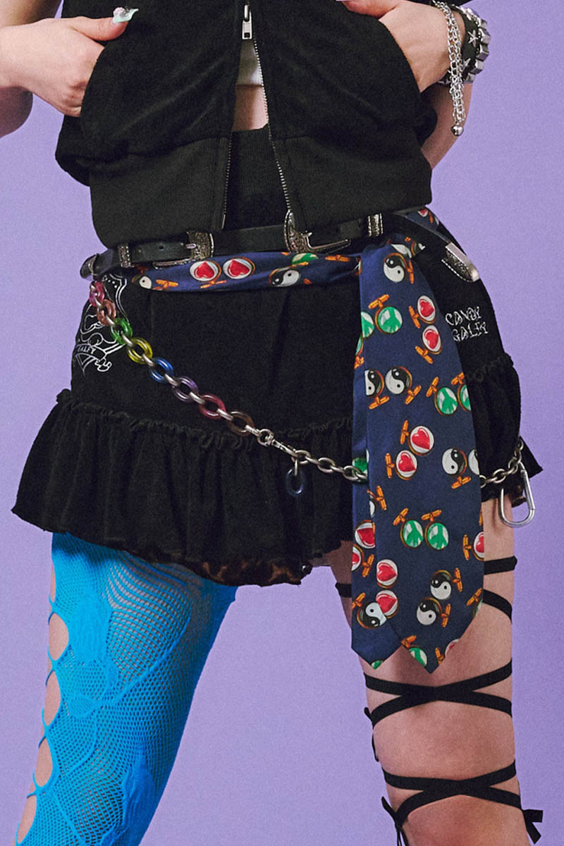 【予約商品】GALFY (ガルフィー) VIVI★GALスカート - Black