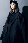 SILLENT FROM ME LAWYER -Oversized Tailored Jacket- BLACK CHECK
