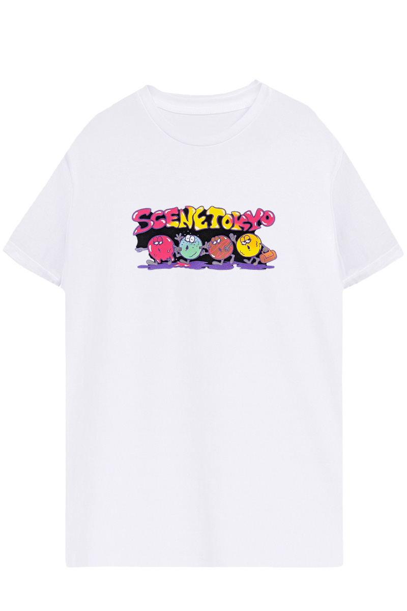 SCENE TOKYO (シーントウキョウ) family Tee (white)