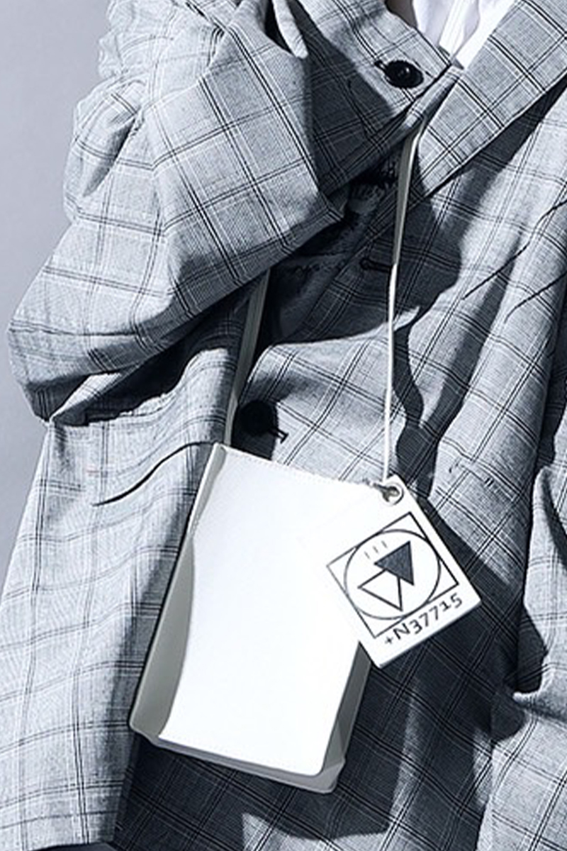 SILLENT FROM ME DRESS -Minimal Bag- WHITE