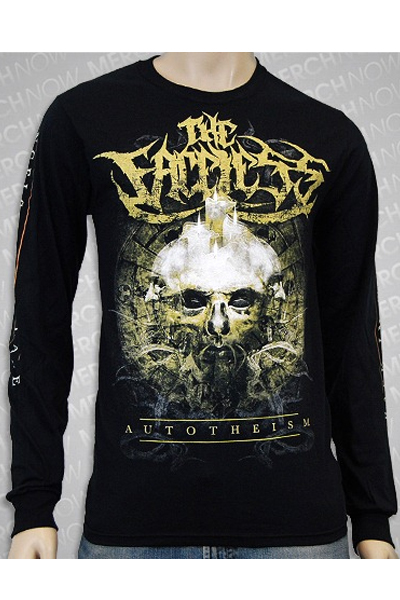 THE FACELES Autotheism Black Long T-Shirt