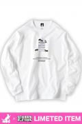 【ゲキクロ限定】NOTBADCAT (ノットバッドキャット) SevenScats LS Tee WHITE