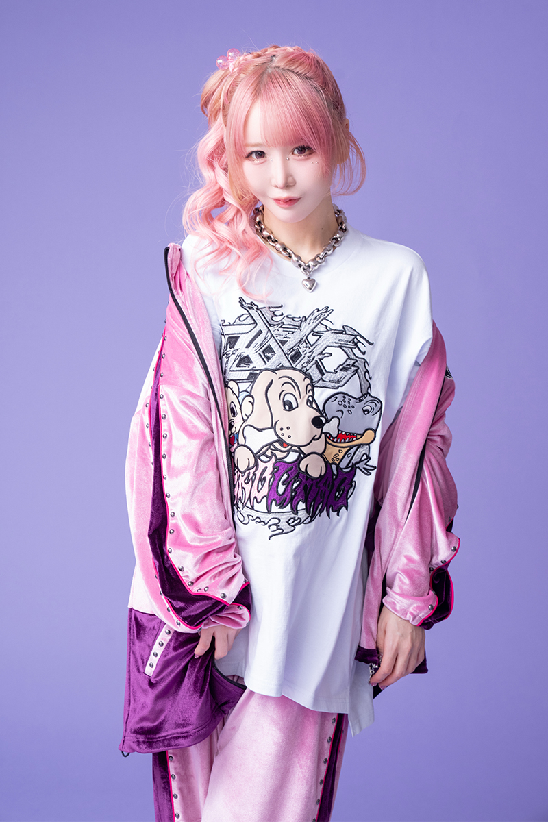 【予約商品】せこちゃお from ZOCX×GALFY×ゲキクロ コラボ・Tシャツ - White