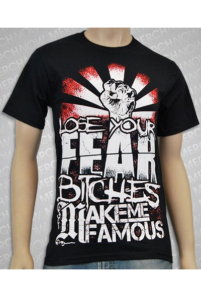 MAKE ME FAMOUS Lose Your Fear Black