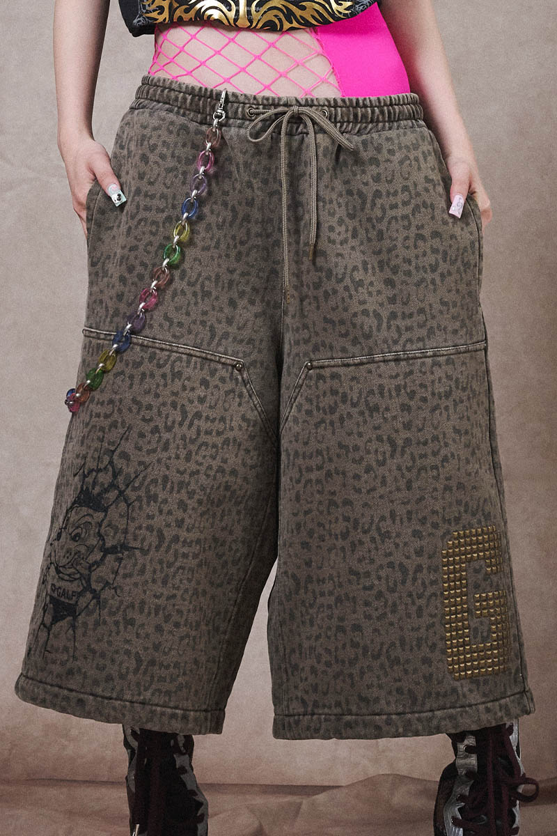 【予約商品】GALFY (ガルフィー) ガチだりぃパンツ - Brown