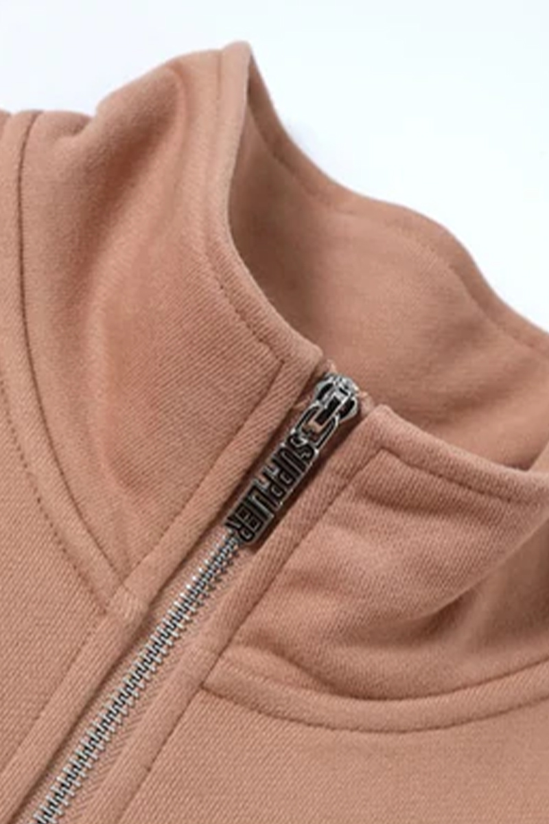 SUPPLIER (サプライヤー) PLAYBOY QUARTER ZIP SWEAT BEIGE