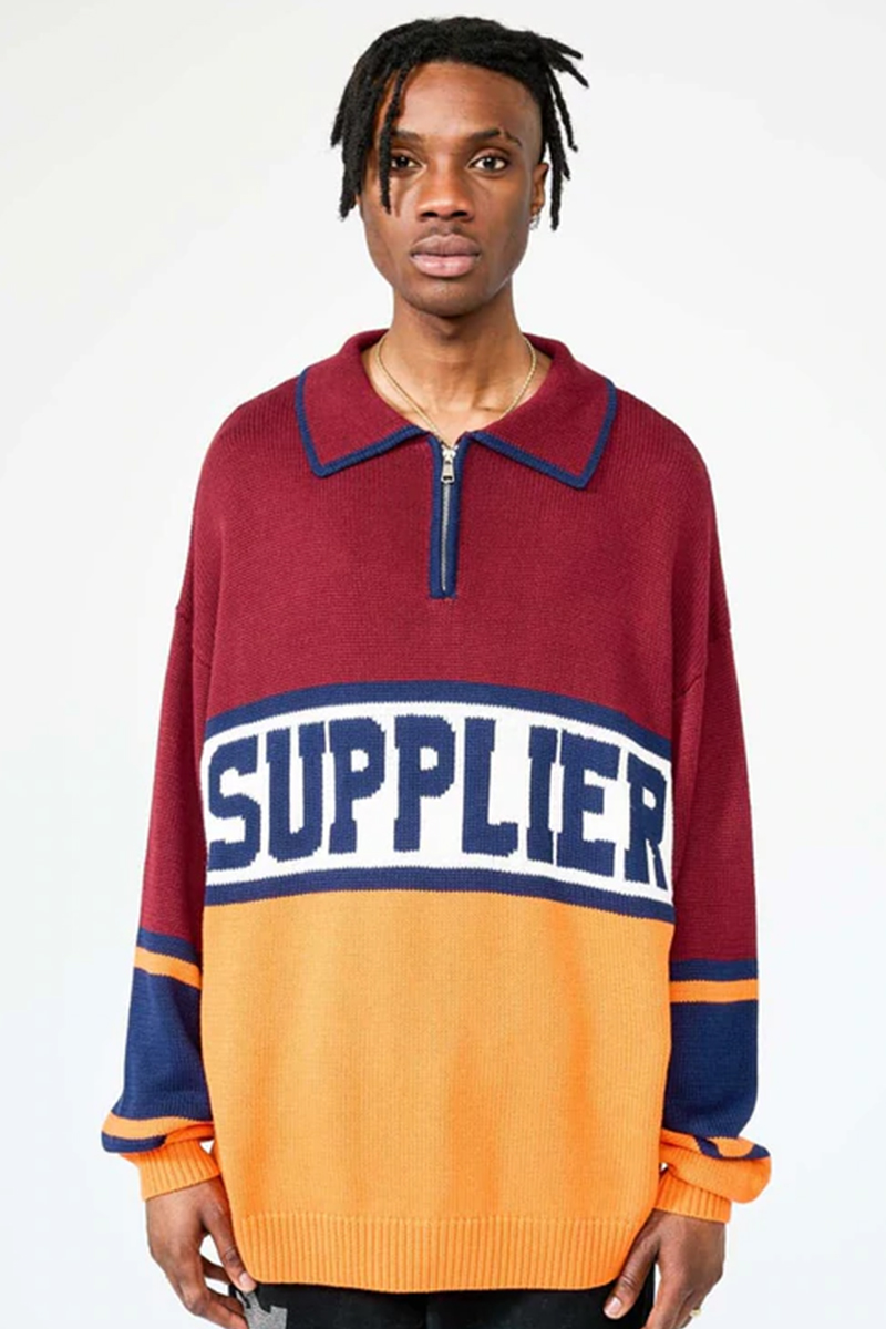 SUPPLIER (サプライヤー) PLAYBOY COLLEGE LOGO KNIT / ロック