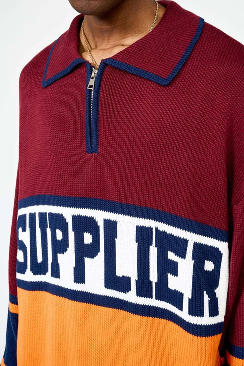 激安超安値 LOGO COLLEGE PLAYBOY (サプライヤー) SUPPLIER KNIT ロック / トップス