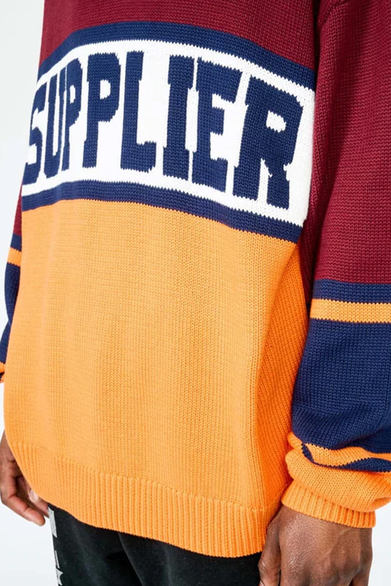 SUPPLIER (サプライヤー) PLAYBOY COLLEGE LOGO KNIT / ロック