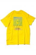 TOY MACHINE (トイマシーン) SECT WAX EMBROIDEY SS TEE - YELLOW