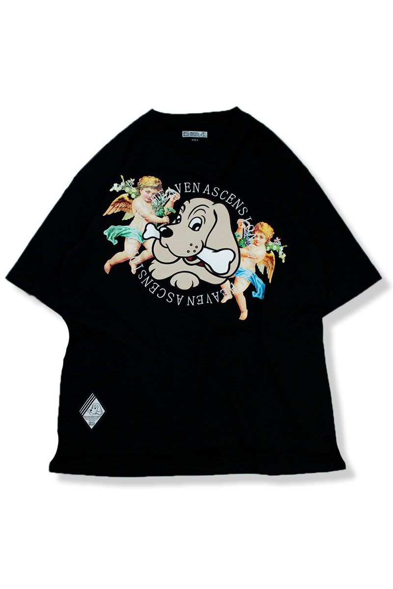 GALFY (ガルフィー) 天使とGALFY Tee BLACK