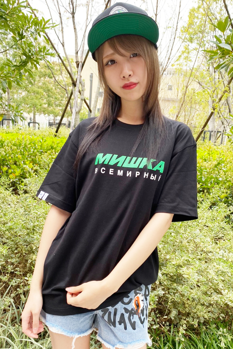 MISHKA(ミシカ) MSS200069  T-SHIRTS BLACK