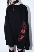 【予約商品】 KAVANE Clothing  [ANTI]オーバーサイズトレーナー
