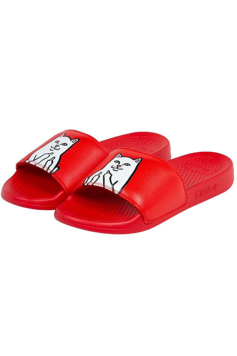 RIPNDIP (リップンディップ) LORD NERMAL SLIDES (RED)